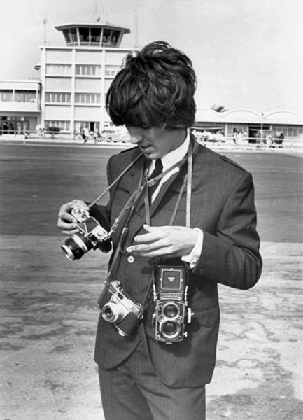 George-Harrison-with-left-to-right-A-Nikon-F-A-Kodak-Retina-IIS-and-his-Rolleiflex