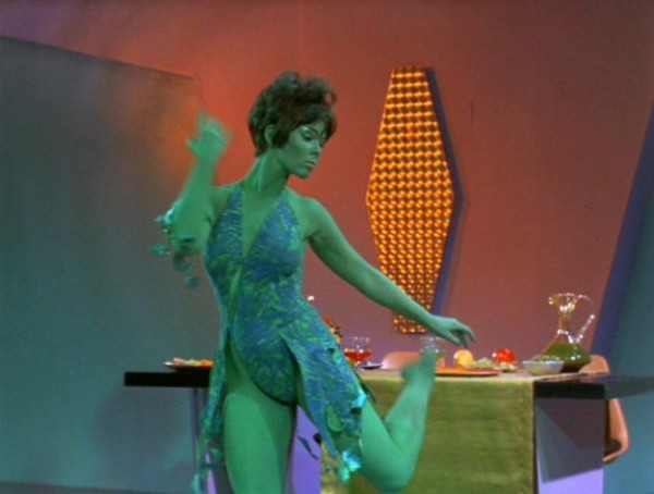 yc 205 RIP Yvonne Craig - nobody ever looked better in green.